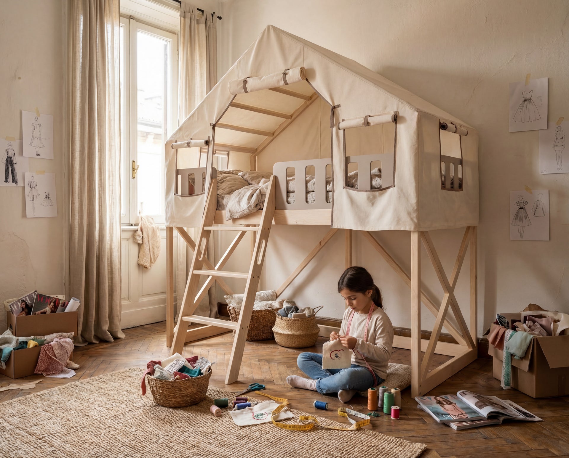 Portal Bed Base — Storage & Play Milk tent