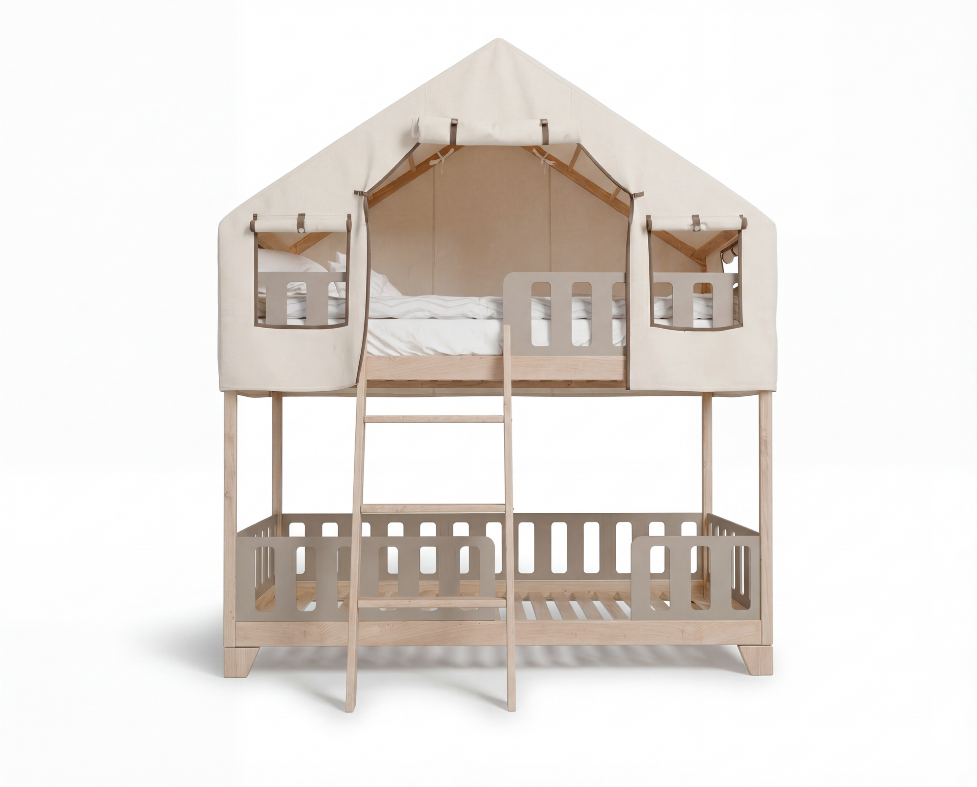 Portal Bed Base -Storage & Play (for Two) - Milk Tent