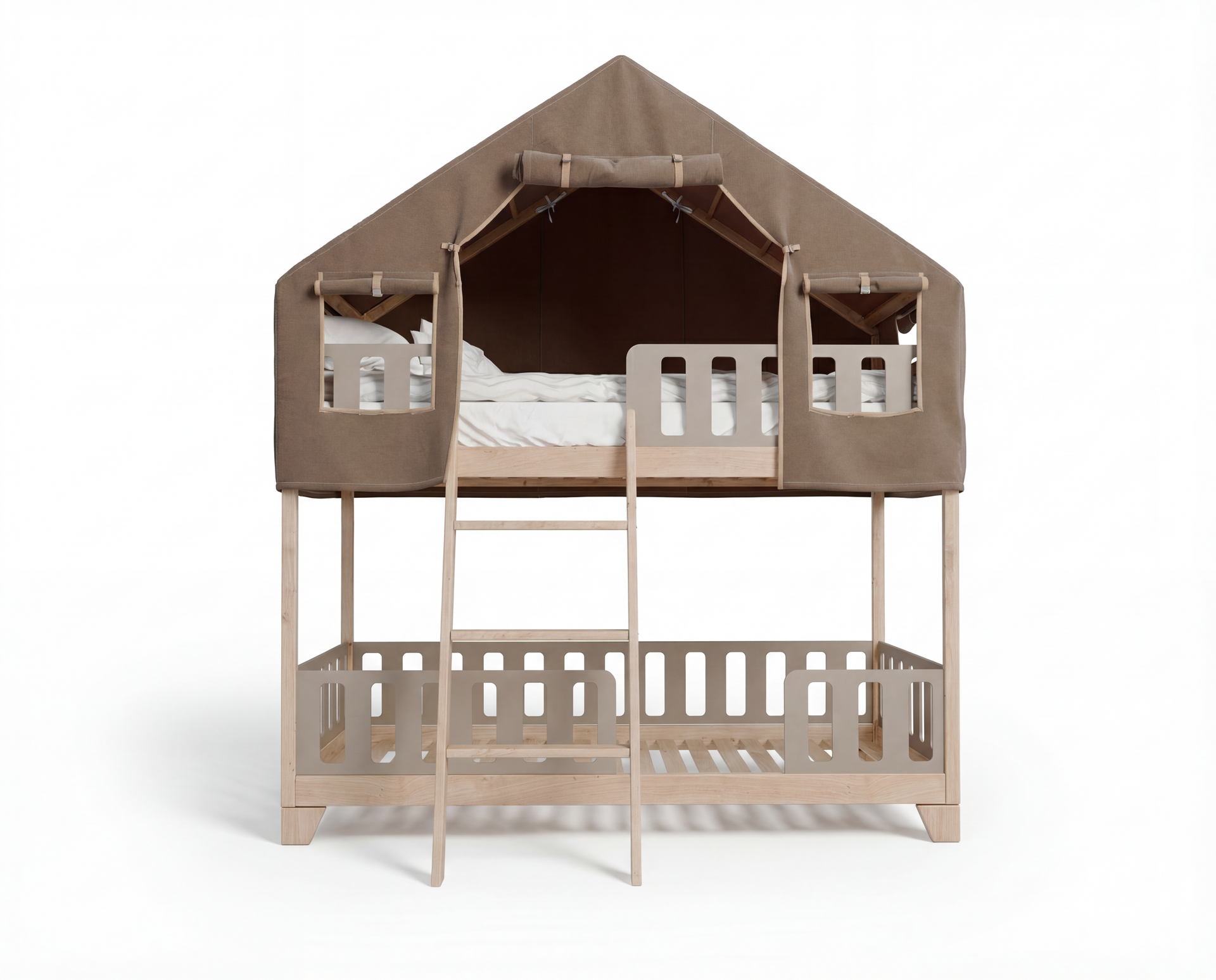 Portal Bed for Two — Secret-Keeper, Chocolate Tent