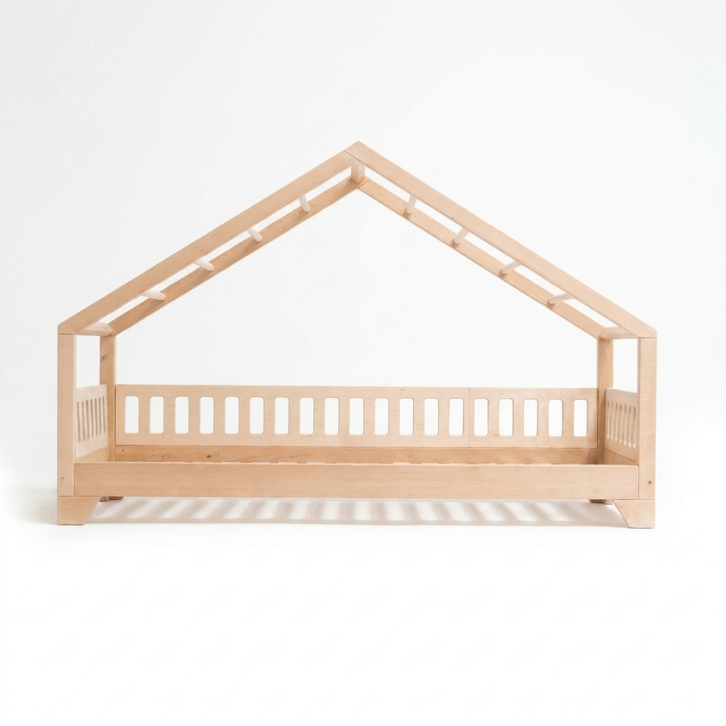 Portal Bed Base — Storage & Play, Chocolate Tent